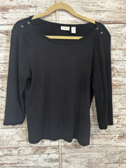 BLACK LONG SLEEVE TOP $69