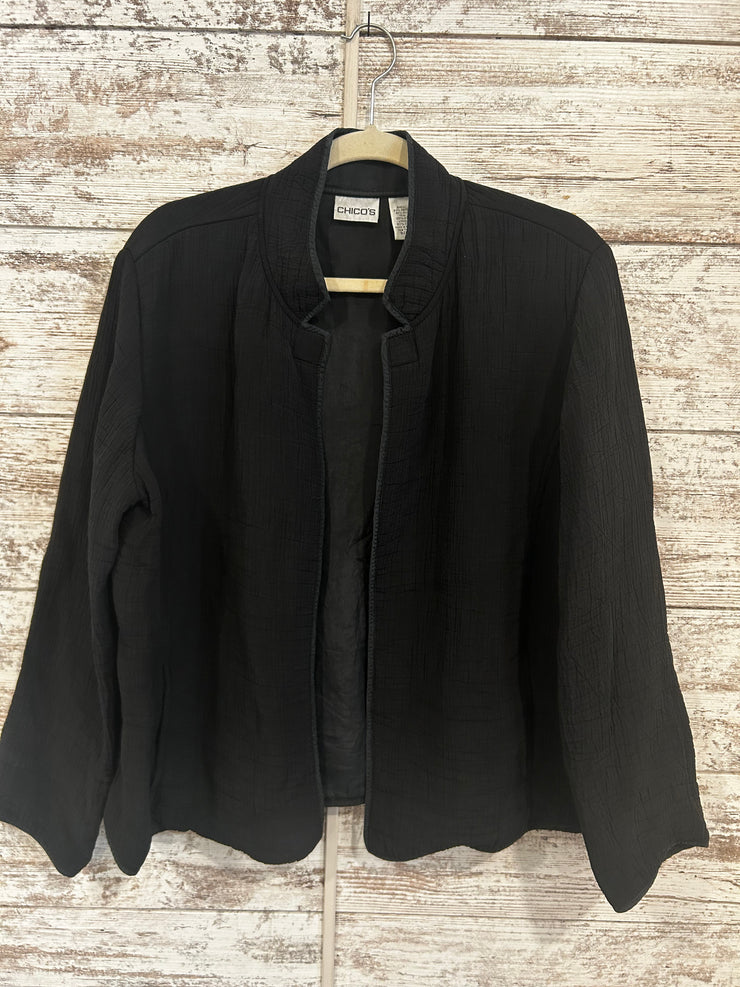 BLACK OPEN JACKET $129