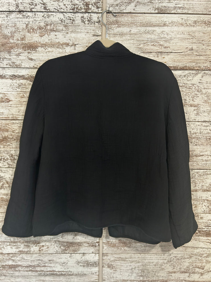 BLACK OPEN JACKET $129