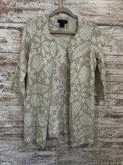 IVORY/TAN OPEN JACKET $89