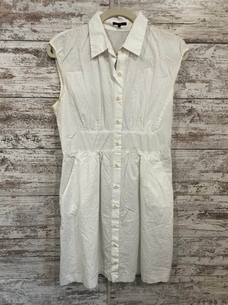 WHITE MIDI DRESS $295