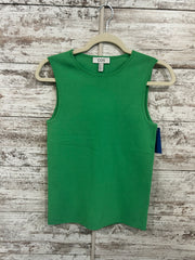 GREEN SLEEVELESS TOP $49