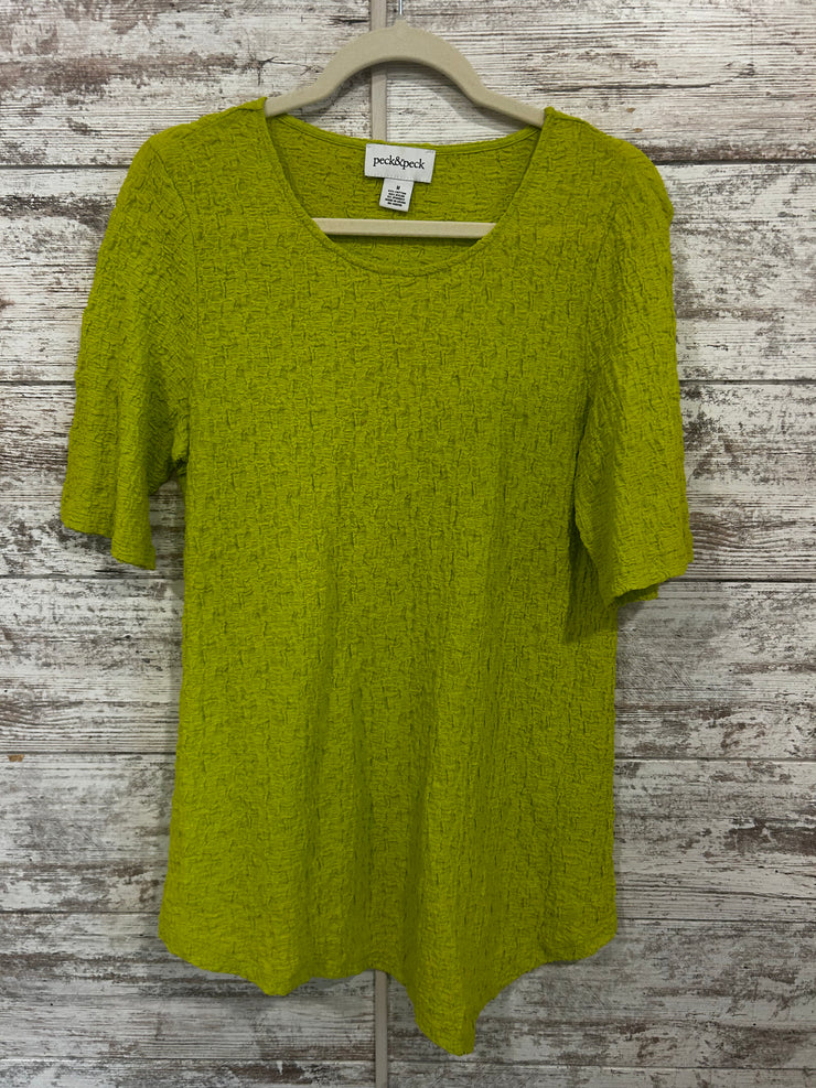 GREEN SHORT SLEEVE TUNIC $79