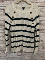 WHITE/BLACK SWEATER $109