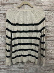 WHITE/BLACK SWEATER $109