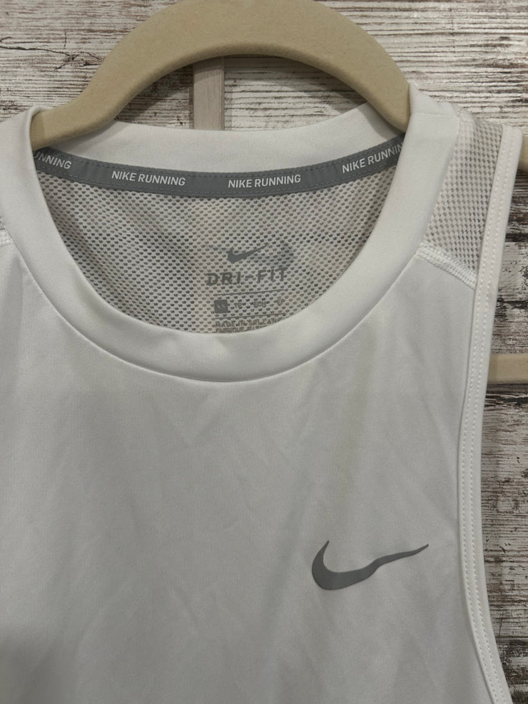 WHITE DRI FIT TANK TOP $30
