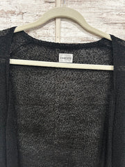 BLACK OPEN CARDIGAN $89