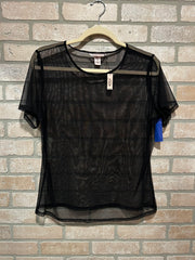BLACK SHEER TOP (NEW) $60