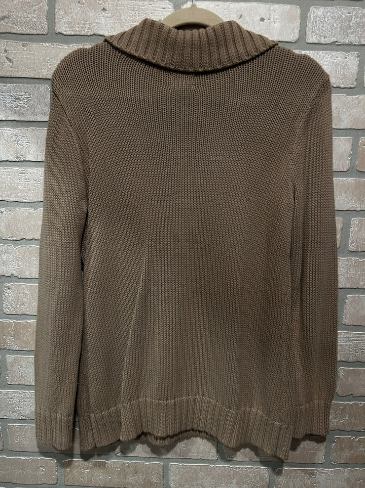 TAN 100% COTTON SWEATER $129