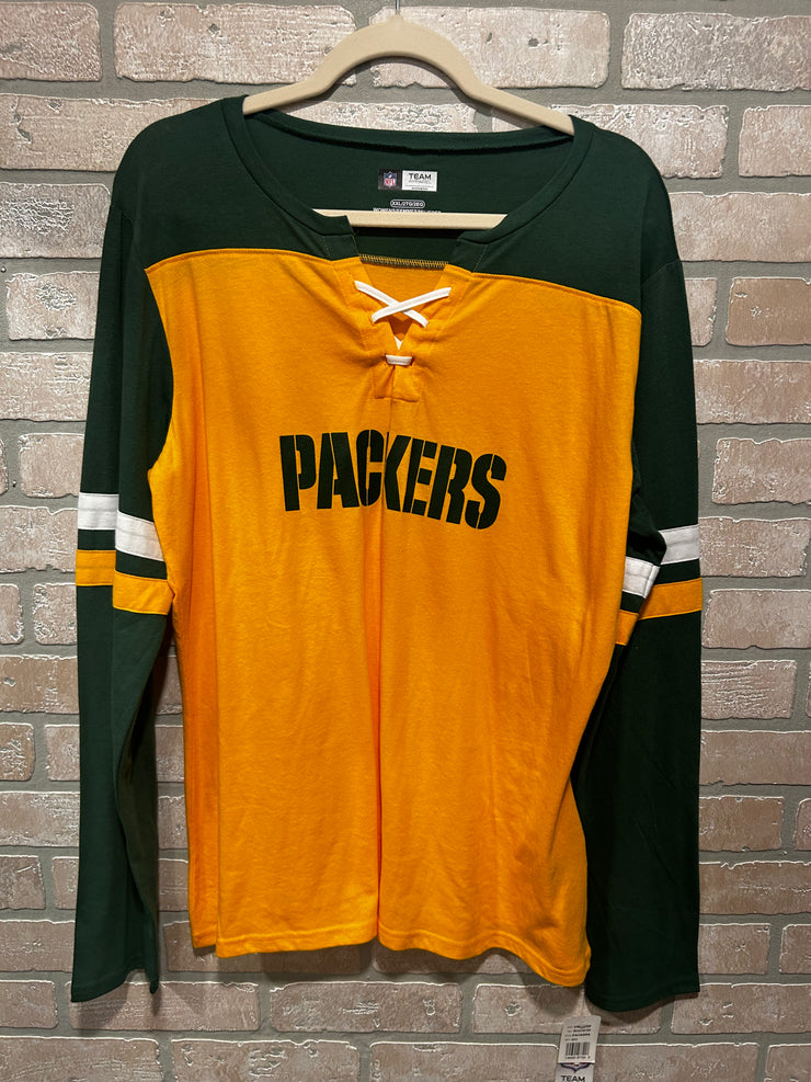 GREEN/YELLOW PACKERS TOP $59