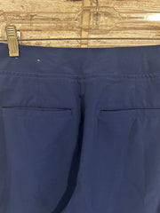 BLUE SIDE ZIP PANTS $89