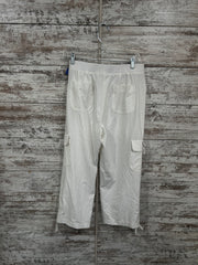 WHITE CROP PANTS $89