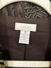 BROWN/GOLD JACKET $149