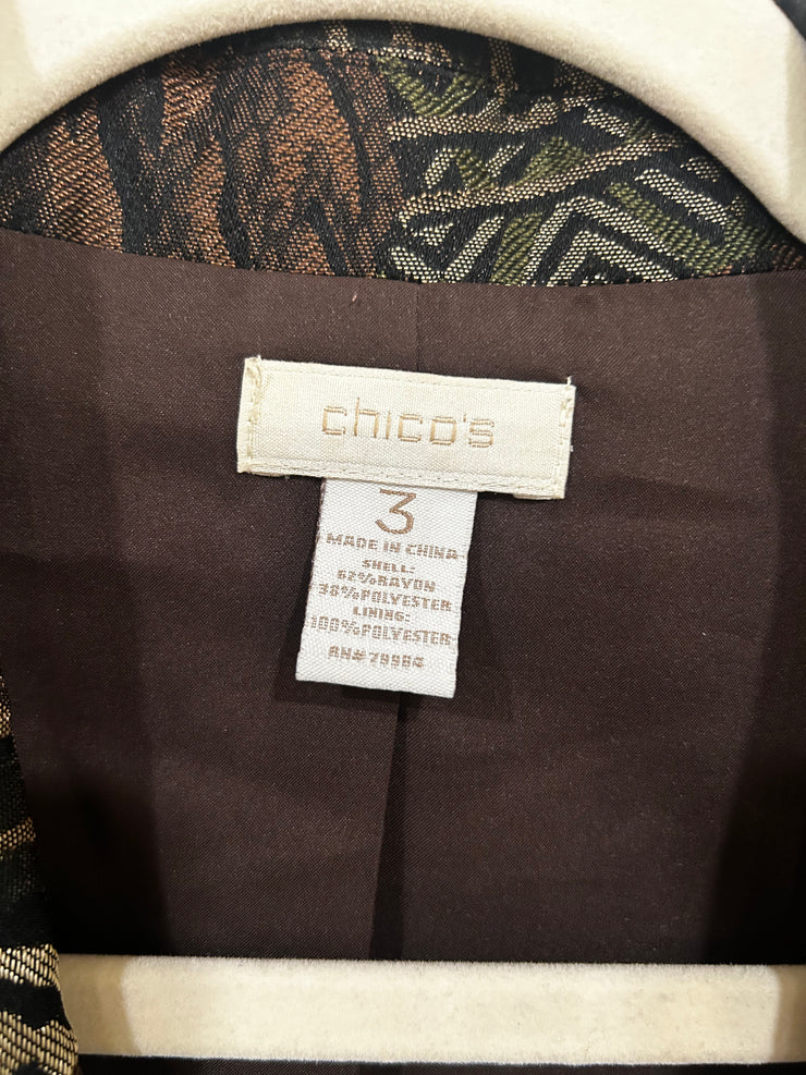 BROWN/GOLD JACKET $149