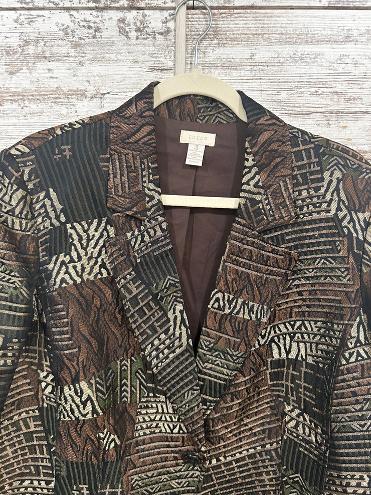 BROWN/GOLD JACKET $149