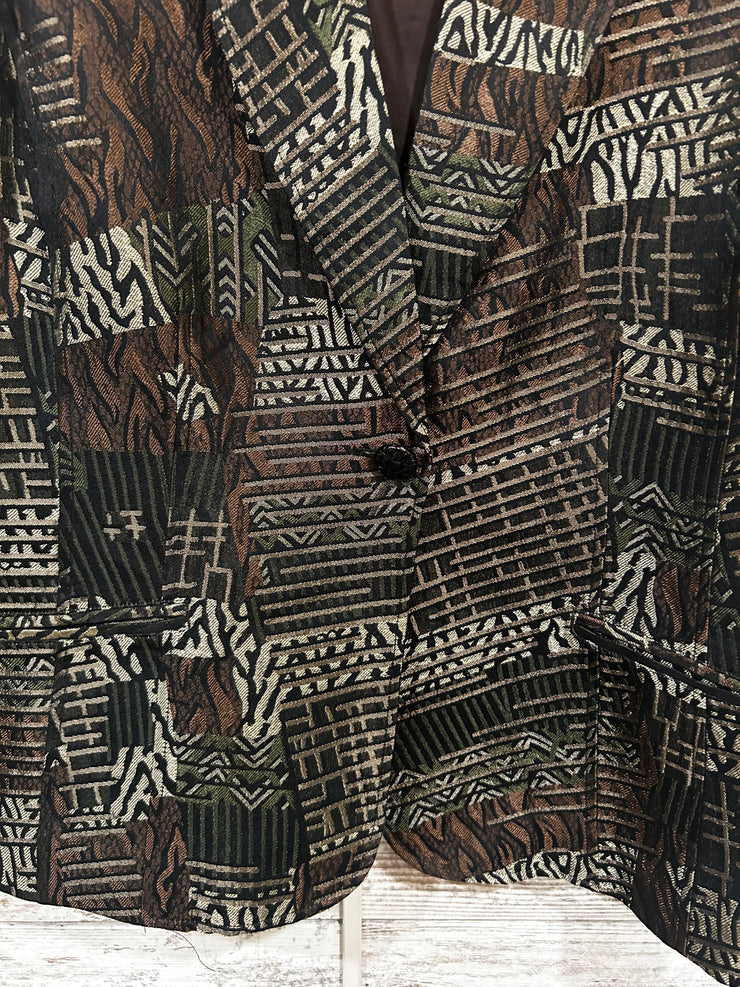 BROWN/GOLD JACKET $149