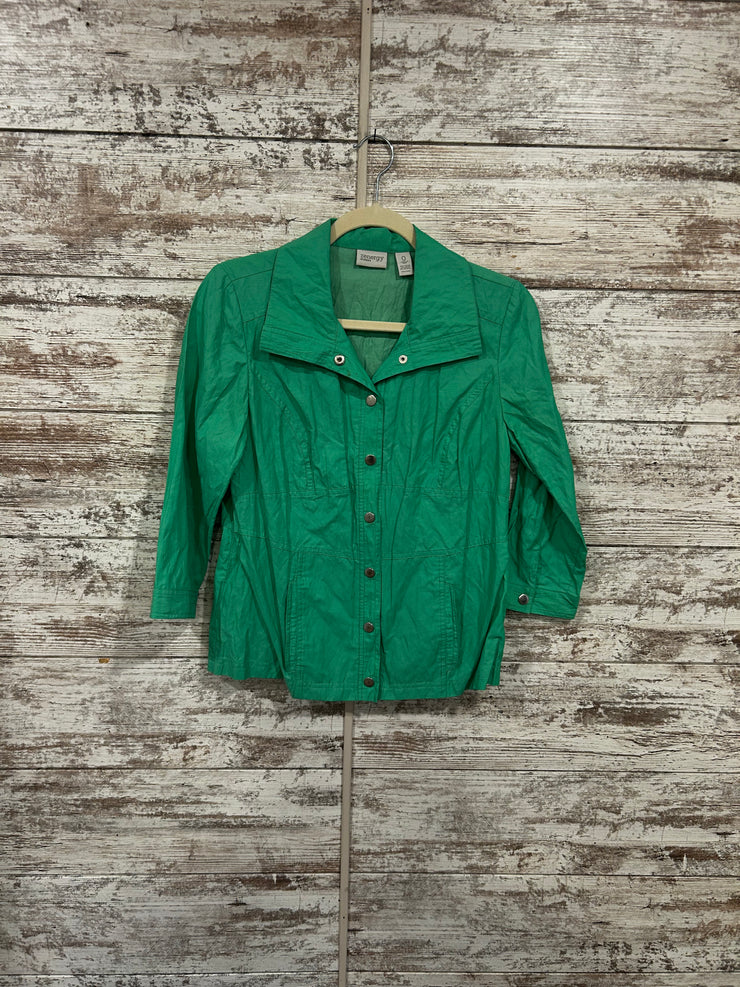 GREEN JACKET W/SNAPS $129