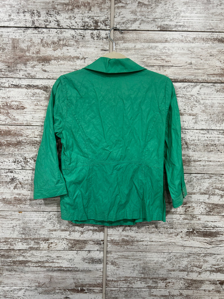 GREEN JACKET W/SNAPS $129