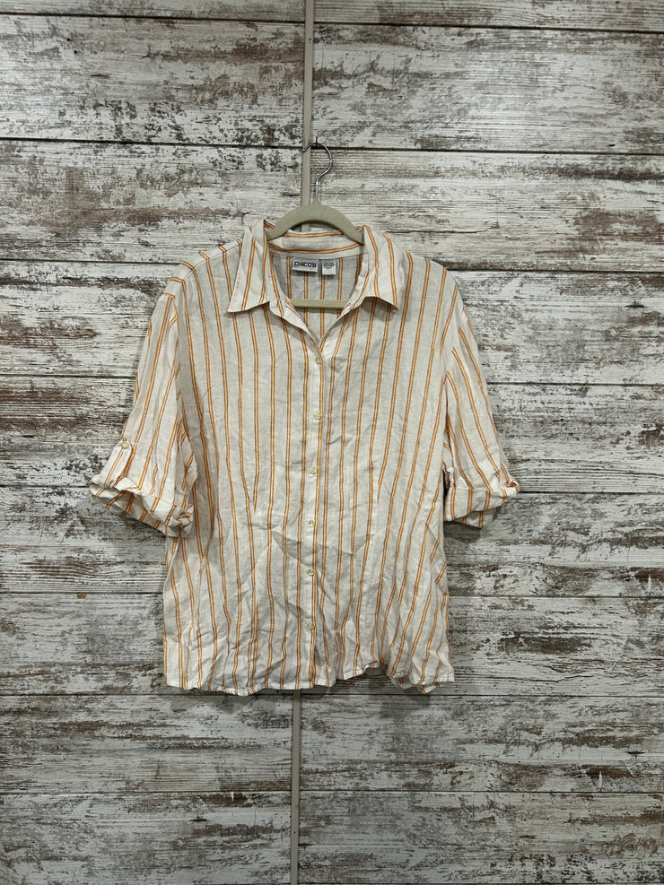 WHITE 100% LINEN SHIRT $109