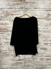 BLACK VELVET TUNIC/TOP $99