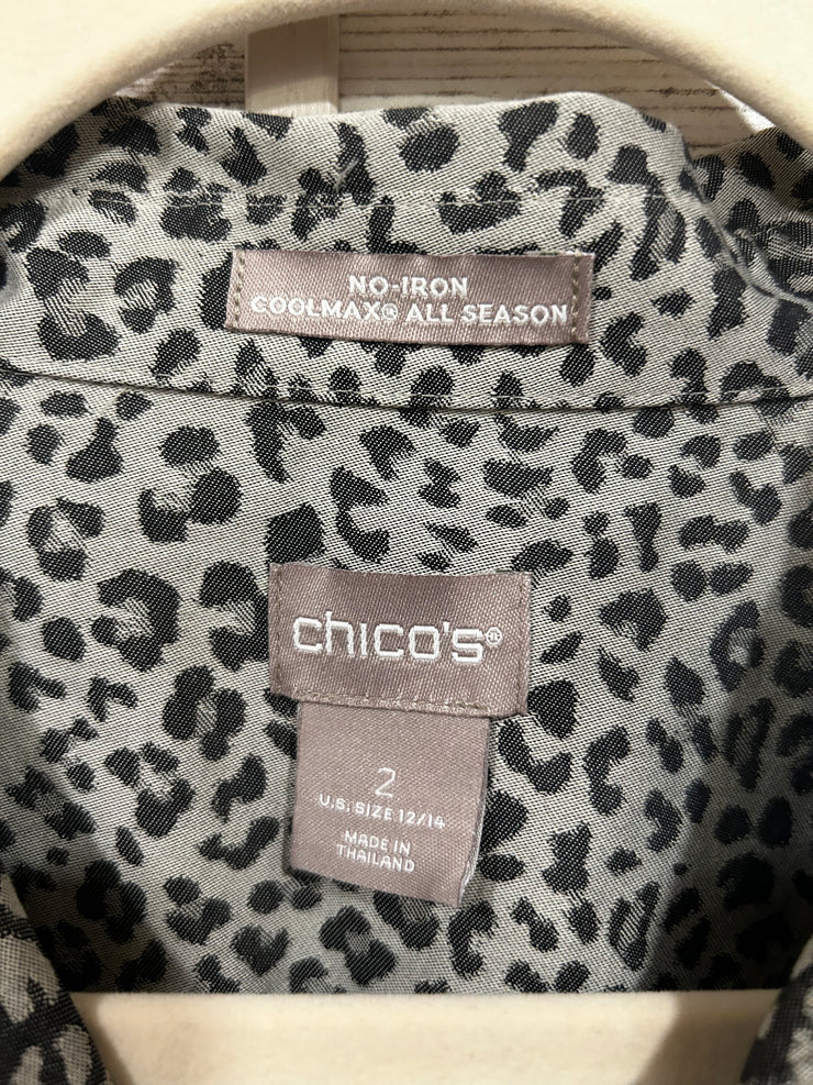 TAN/GRAY NO IRON SHIRT $89