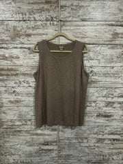 TAN SLEEVELESS TUNIC/TOP $99