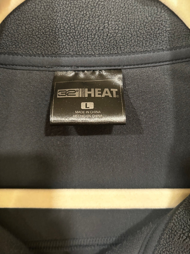 GRAY PULL OVER FLEECE TOP