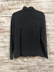 GRAY PULL OVER FLEECE TOP