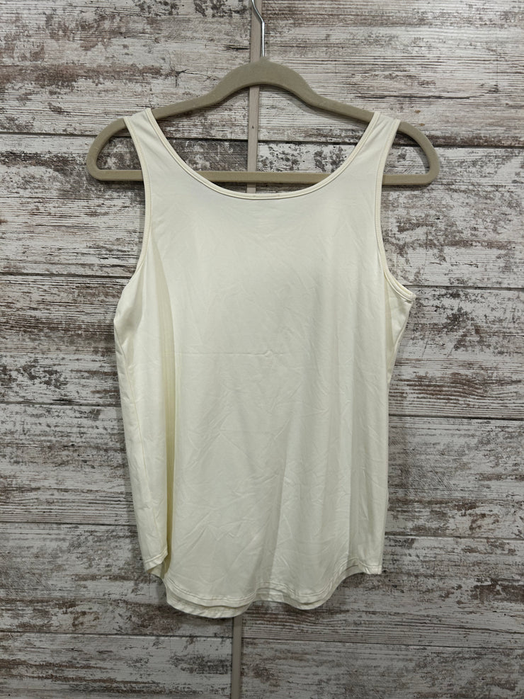 WHITE TANK TOP $69