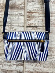 BLUE/WHITE CROSSBODY (NEW)