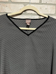 BLACK/WHITE TOP $79