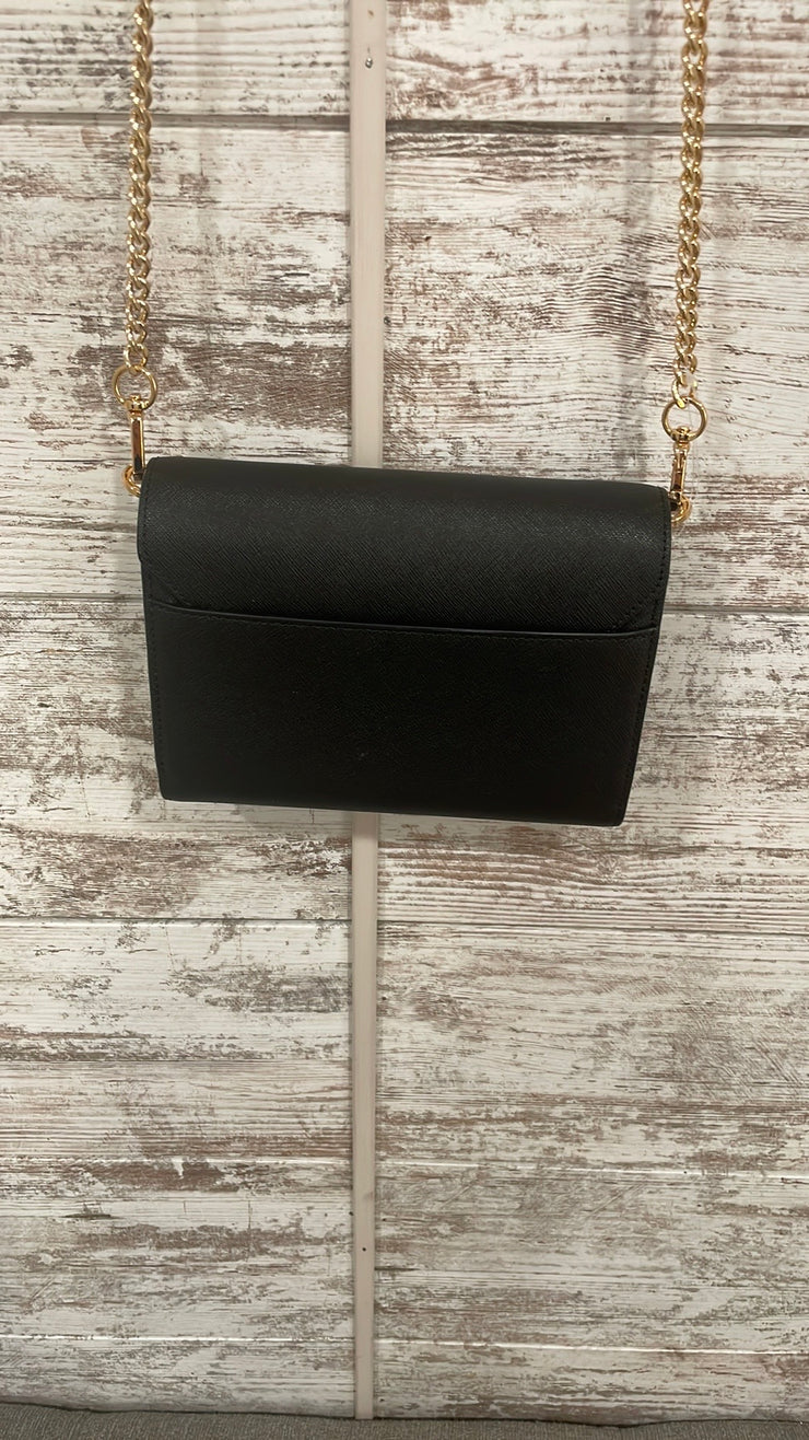 BLACK CROSSBODY PURSE -NEW$295