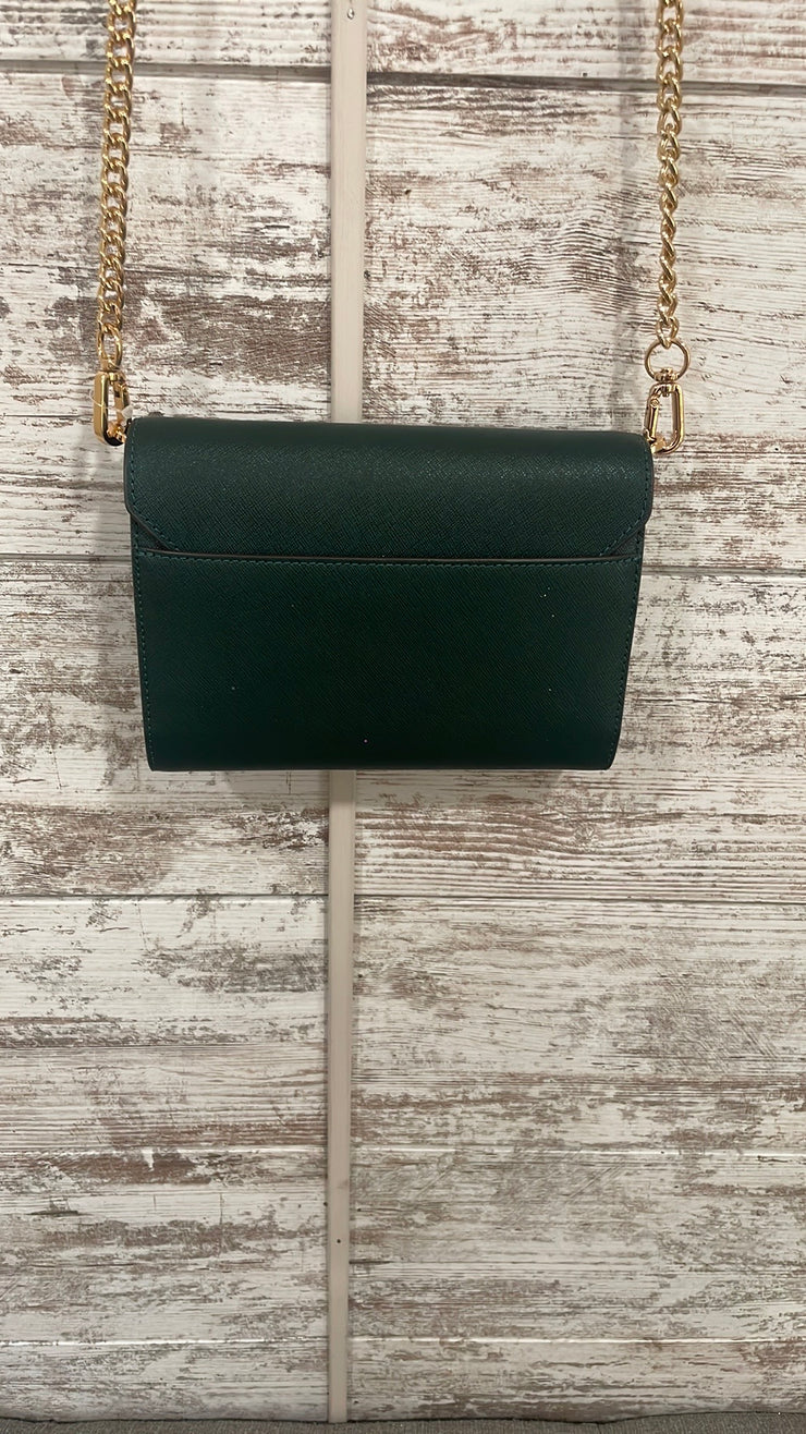 GREEN CROSSBODY PURSE -NEW$295