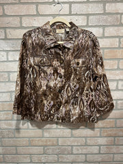 BRONZE/PINK SPARKLY JACKET$149