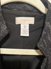 BLACK/GRAY SPARKLY JACKET $129