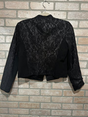 BLACK/GRAY SPARKLY JACKET $129