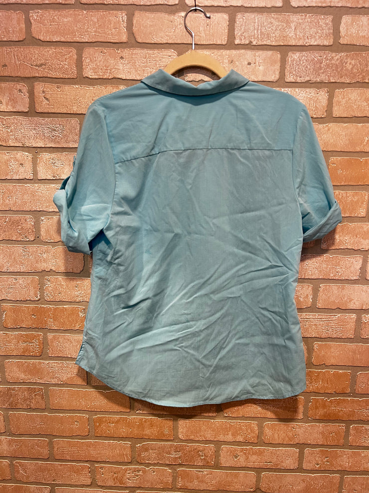 BLUE LONG SLEEVE SHIRT $89