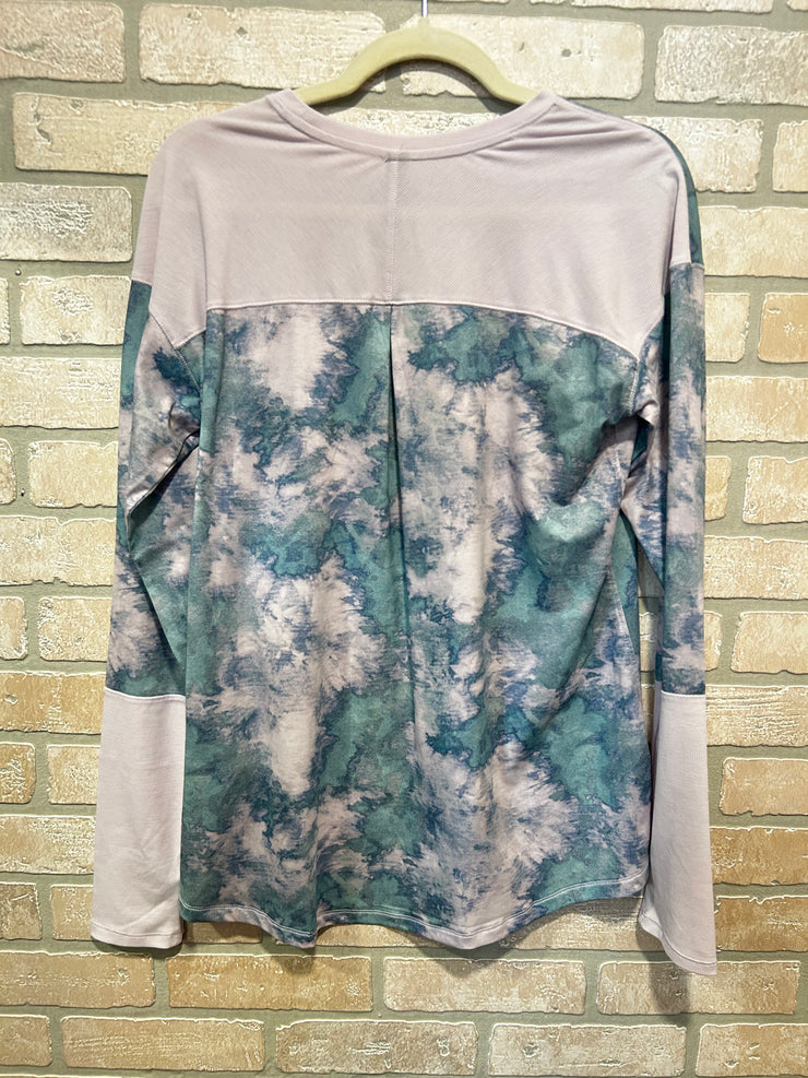 LAVENDER/BLUE/GREEN TOP $69