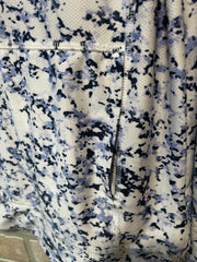 BLUE/WHITE HOODIE $69