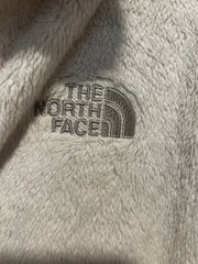 WHITE FLEECE ZIP UP JACKET$100