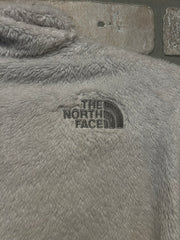 WHITE FLEECE ZIP UP JACKET$100