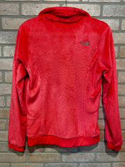 CORAL FLEECE ZIP UP JACKET$100