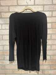 BLACK LONG SLEEVE TOP $50