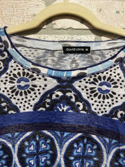 BLUE/WHITE TOP $140