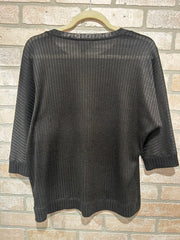 BLACK LONG SLEEVE TOP $69