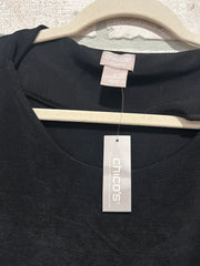 BLACK LONG SLEEVE TOP-NEW $99