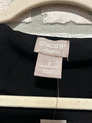 BLACK LONG SLEEVE TOP-NEW $99