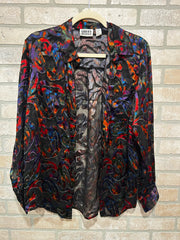 BLACK/COLORFUL SHIRT $79