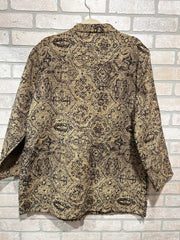 TAN TAPESTRY COAT $149