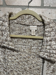 IVORY/TAN SWEATER VEST $129